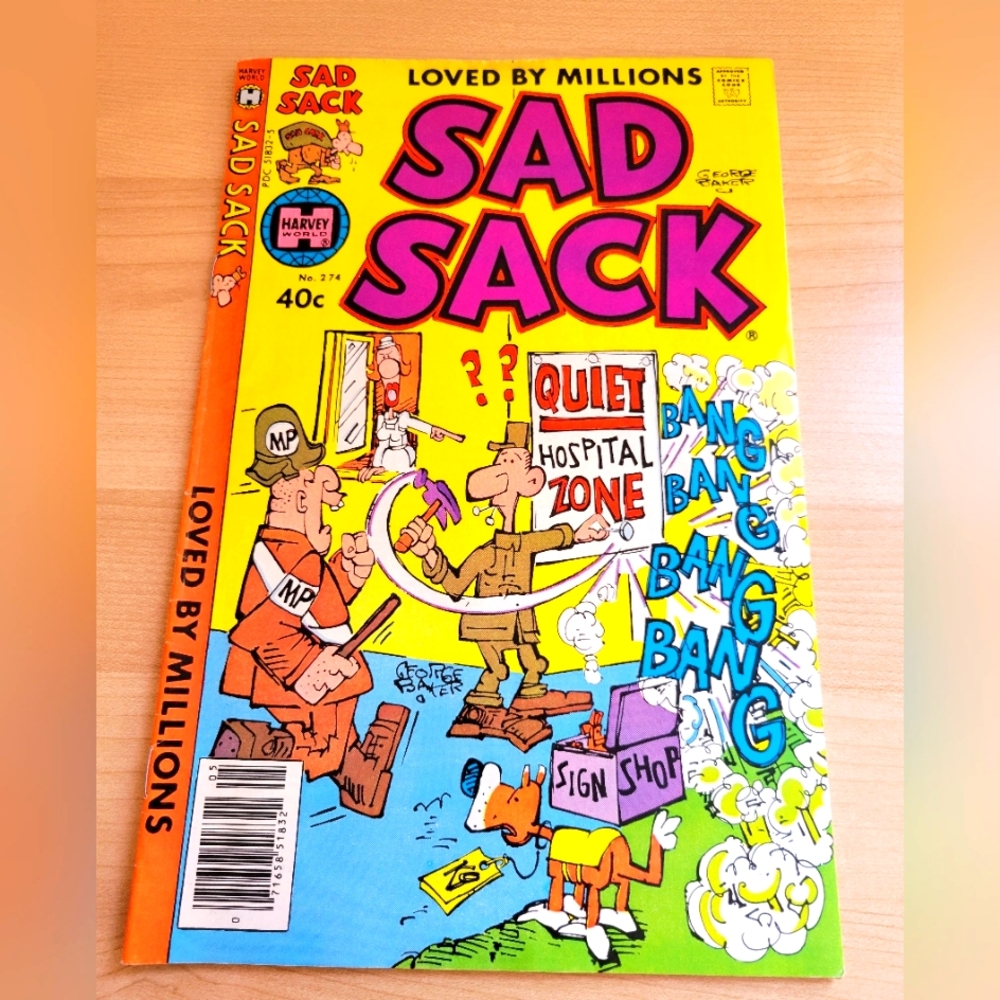 Sad Sack Comic Book - Vibrant Cover